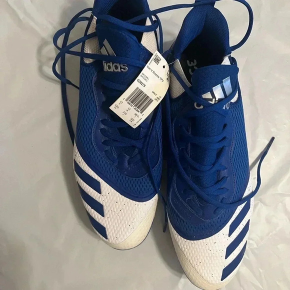 Adidas ICON V BOUNCE Baseball Cleats BLUE Men’s Size 13.5 - Picture 11 of 11